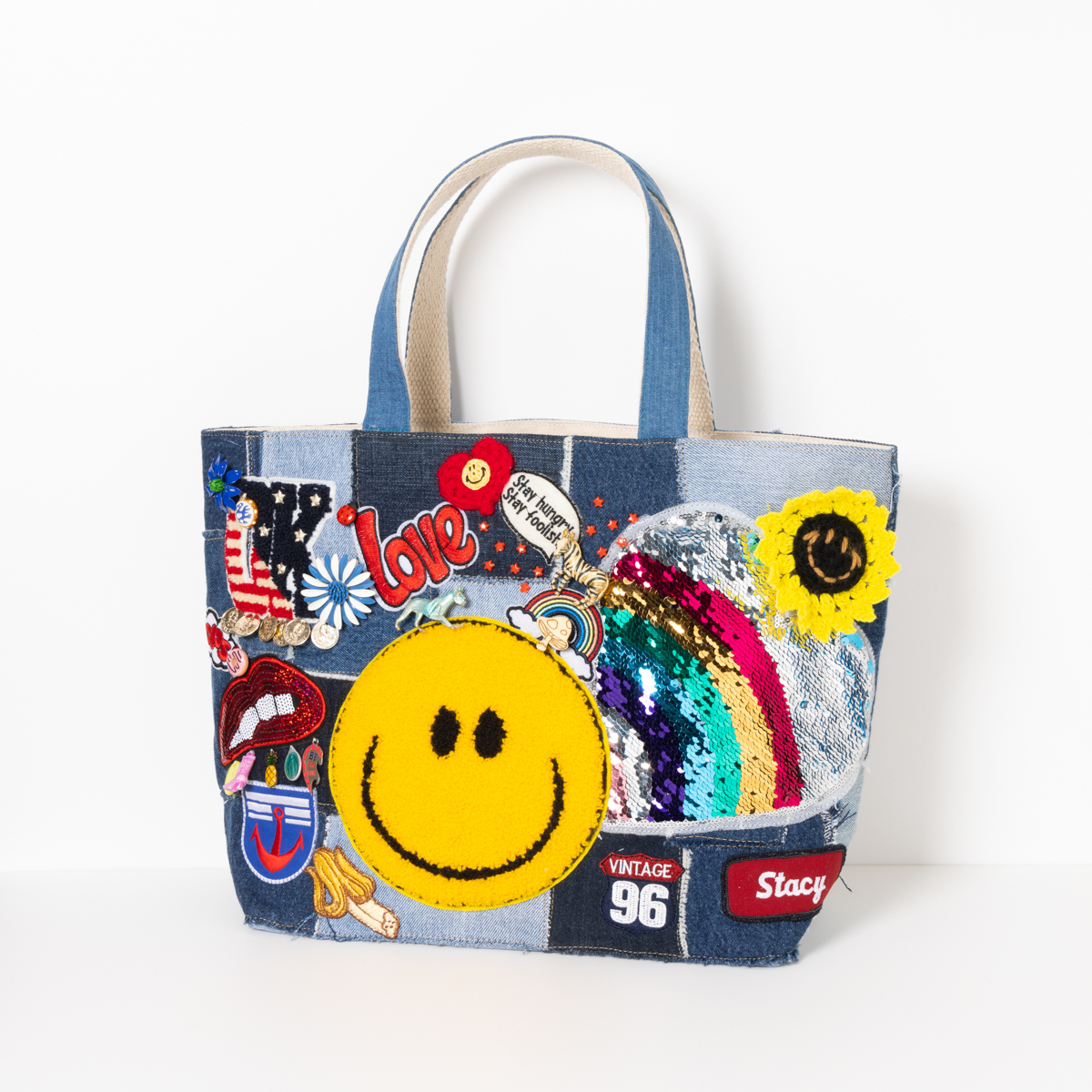 【新作】デニム トートバッグ「Melanie May」