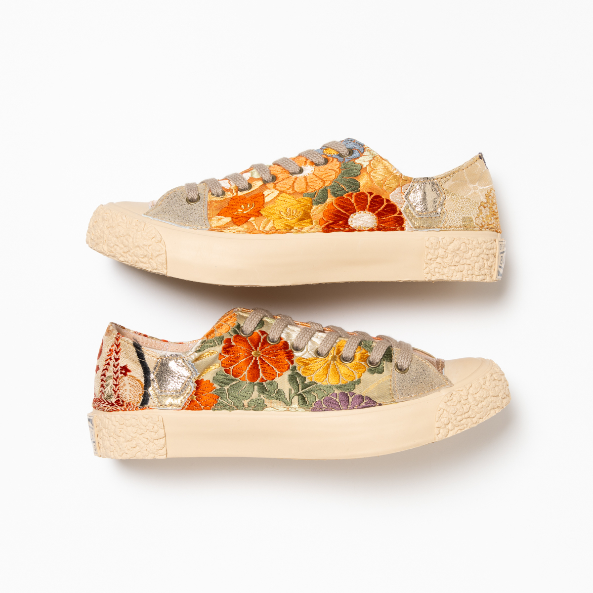 【新作】着物リメイクスニーカー「Fioritura」Size 26.0cm