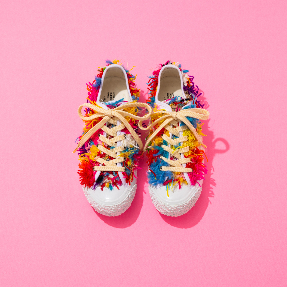 【新作】ニットリメイクスニーカー「PLASTIC LOVE -甘いワナに囚われて-」Size 24.0cm