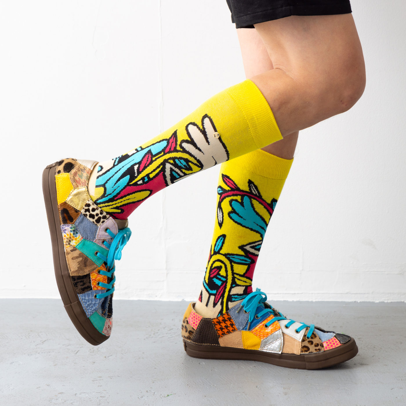 【新作】レザーリメイクスニーカー「Hyperballad」Size 29.0cm