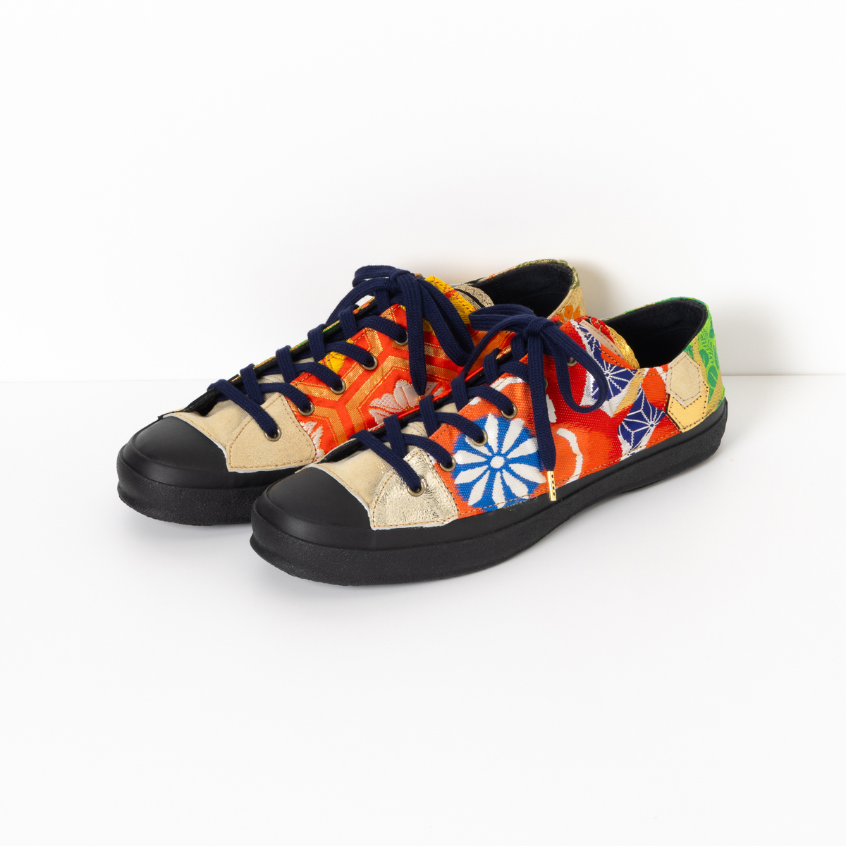 【MOONSTAR】着物リメイクスニーカー「Catharsis」Size 26.5cm