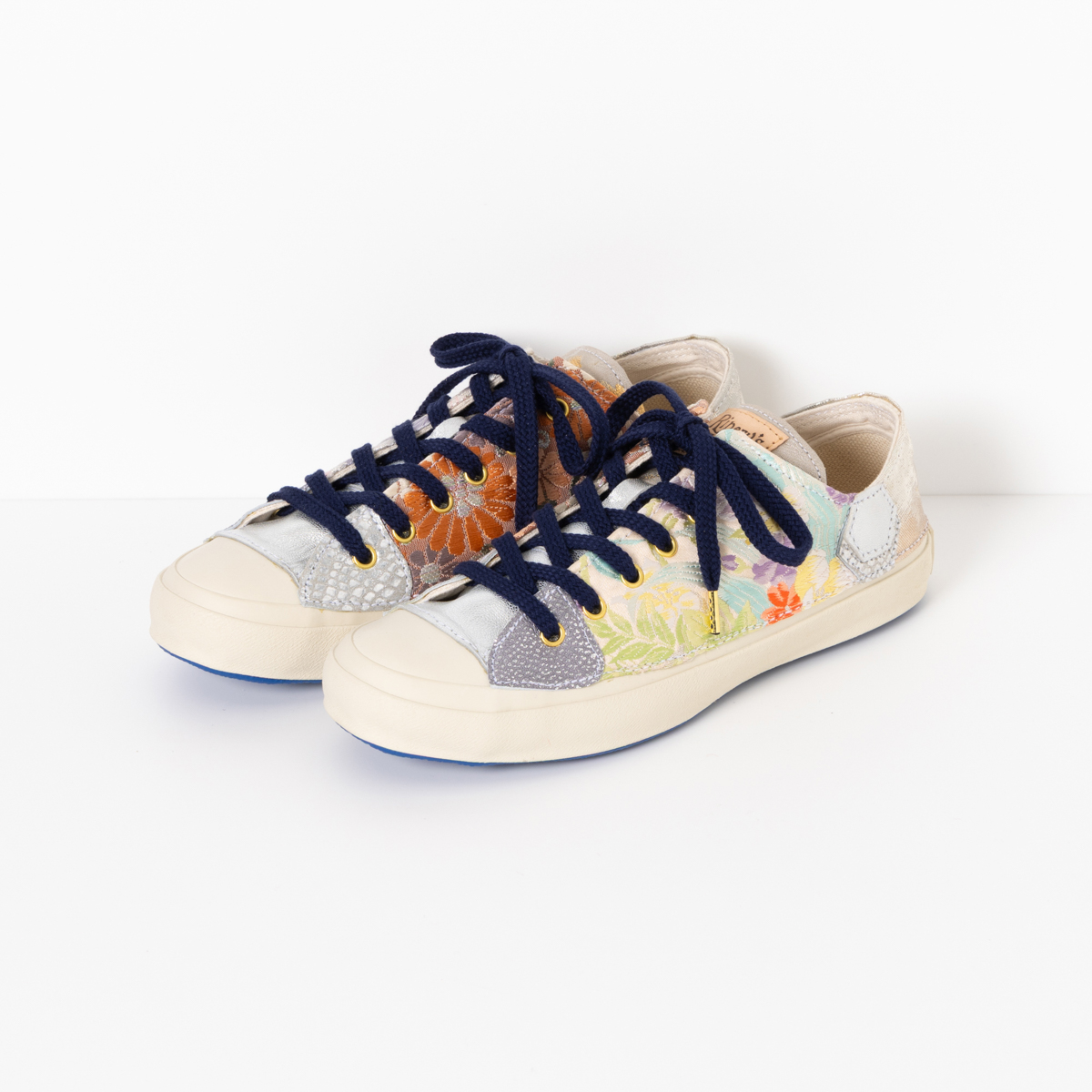 【MOONSTAR】着物リメイクスニーカー「Trois」Size 23.5cm